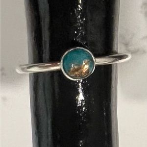 Turquoise rings Sterling silver